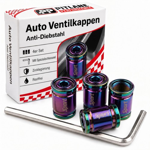 4er set ventilkappen auto - set,