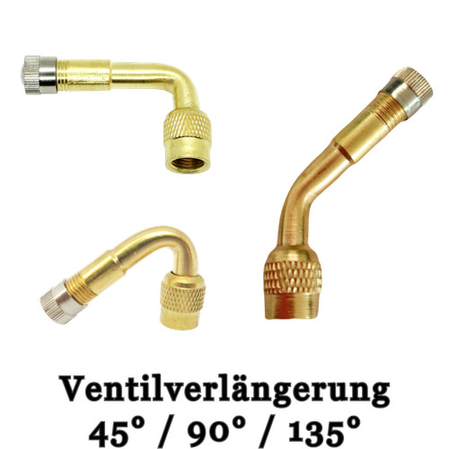 Ventilverlängerung 135 - ventilverlängerung, 90