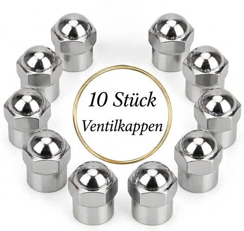 10x ventilkappen kunststoff - 10x,