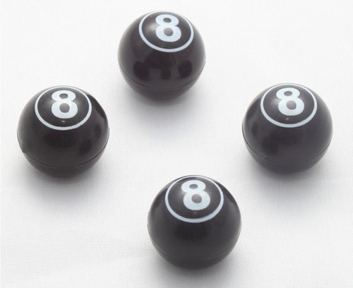 Ball ventilkappen schwarz - ball,